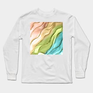 Unicorn Ink Digital Paper Long Sleeve T-Shirt